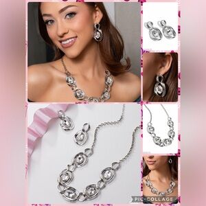 Elegant Silver Jewelry Set